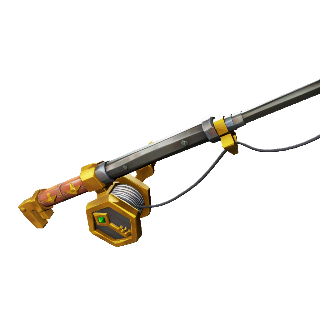 Gold Hoarders Fishing Rod