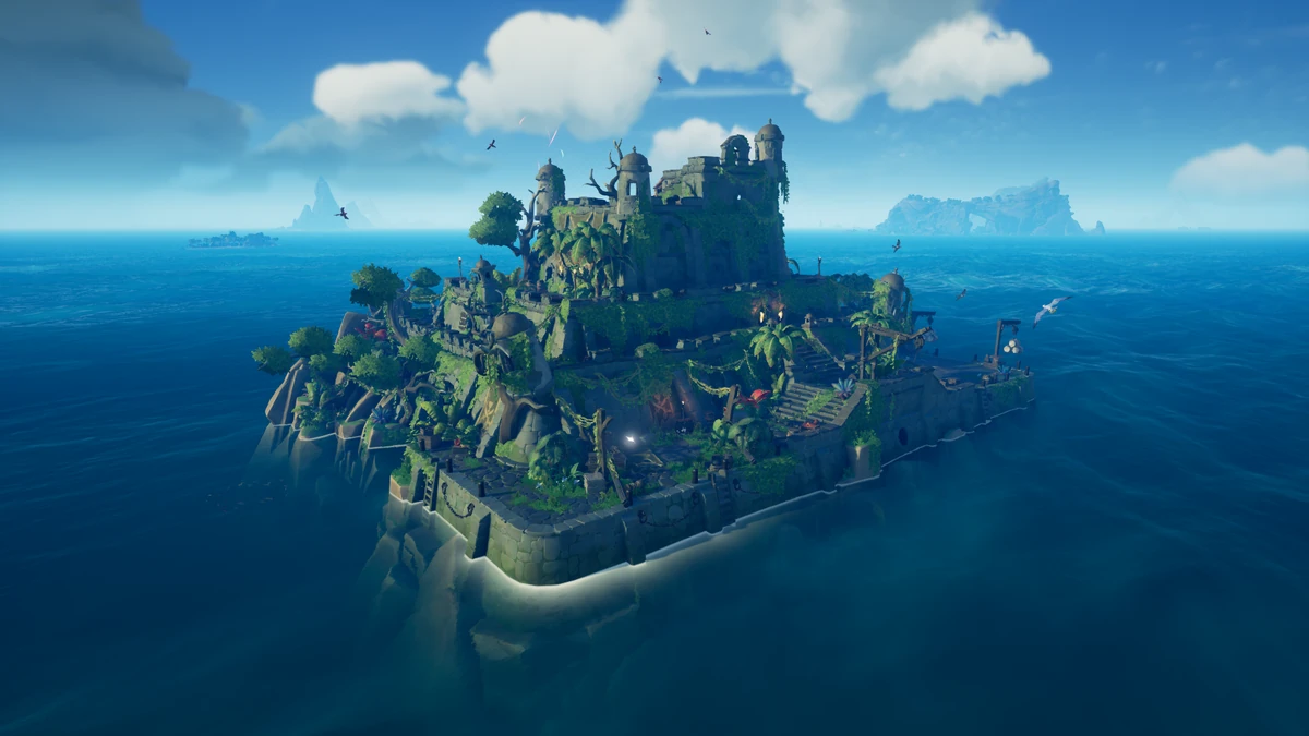 Old Brinestone Fortress The Sea of Thieves Wiki