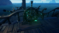 The Ghost Wheel on a Sloop.