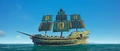 Royal Sovereign Ship Set on a Galleon.