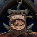 The sign for The Unicorn