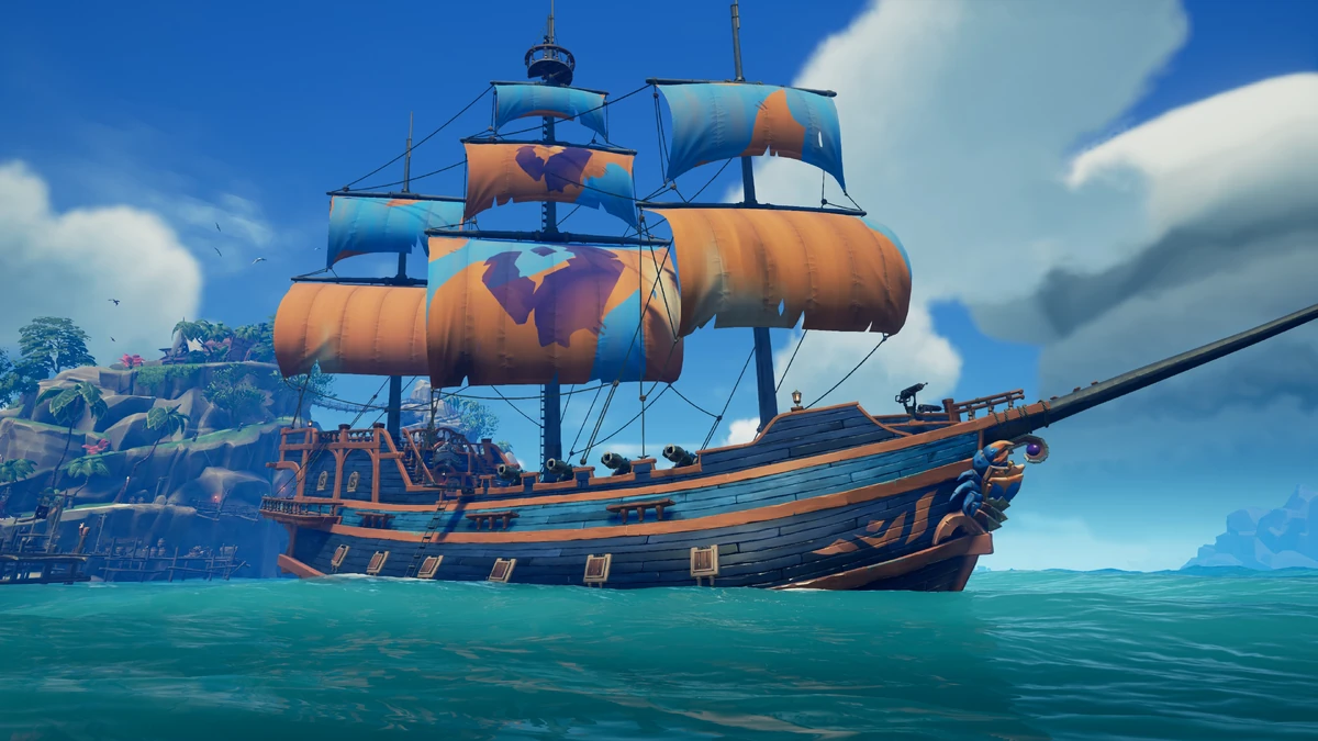 Azure Ocean Crawler Set | The Sea of Thieves Wiki