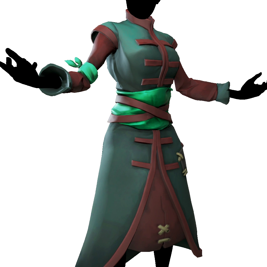 Eastern Winds Jade Dress The Sea of Thieves Wiki