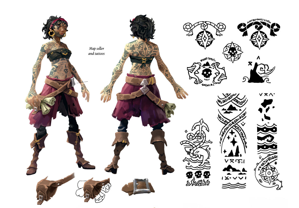 All Tattoo Sets in Sea of Thieves  Shacknews