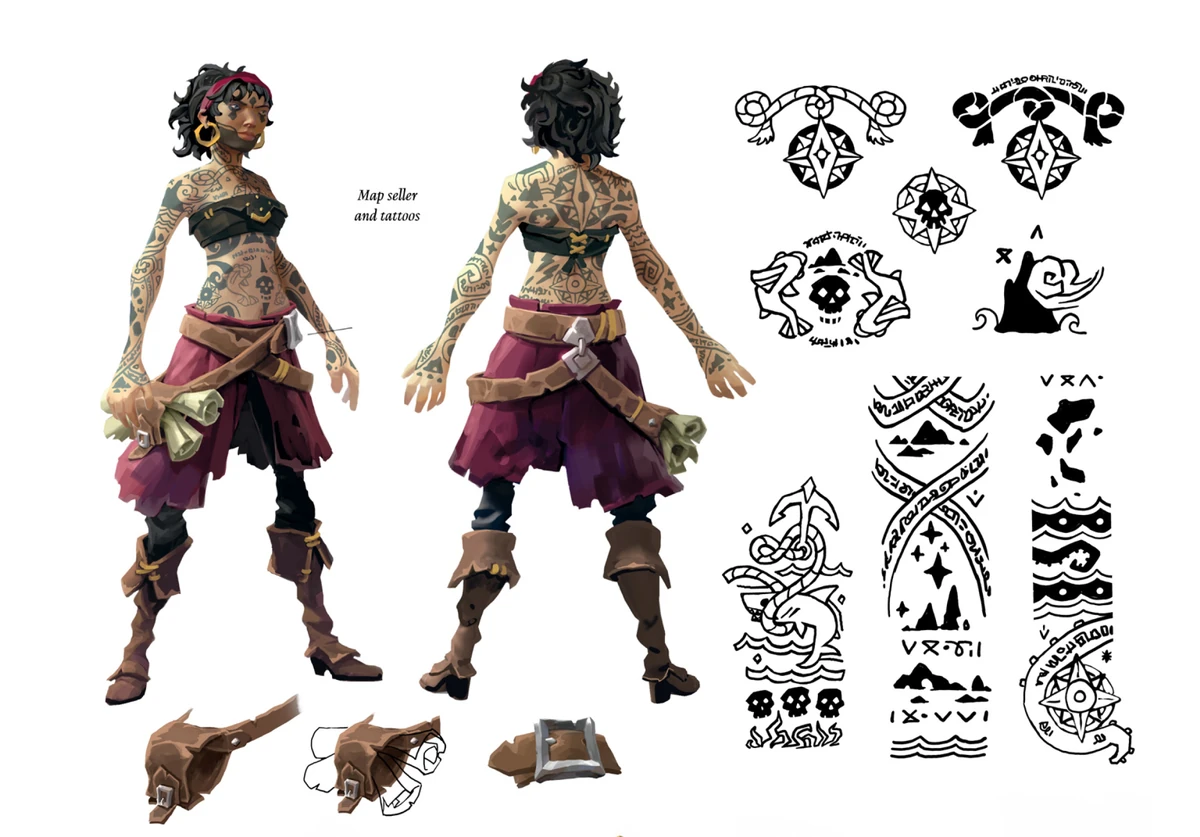 Update more than 69 sea of thieves tattoos latest in.cdgdbentre