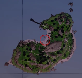 Abandoned Rowboat on the map