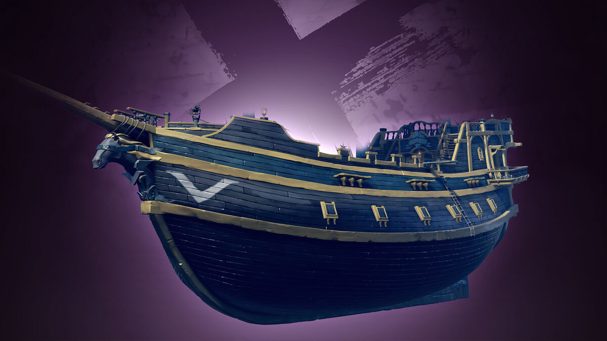 Twilight Hunter Hull | The Sea of Thieves Wiki