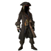 Captain Jack Sparrow Classic Costume (No beard).png