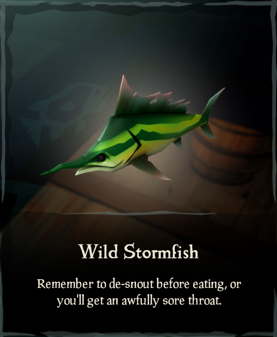 Wild Stormfish  The Sea of Thieves Wiki