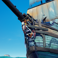 The Figurehead on a Galleon.