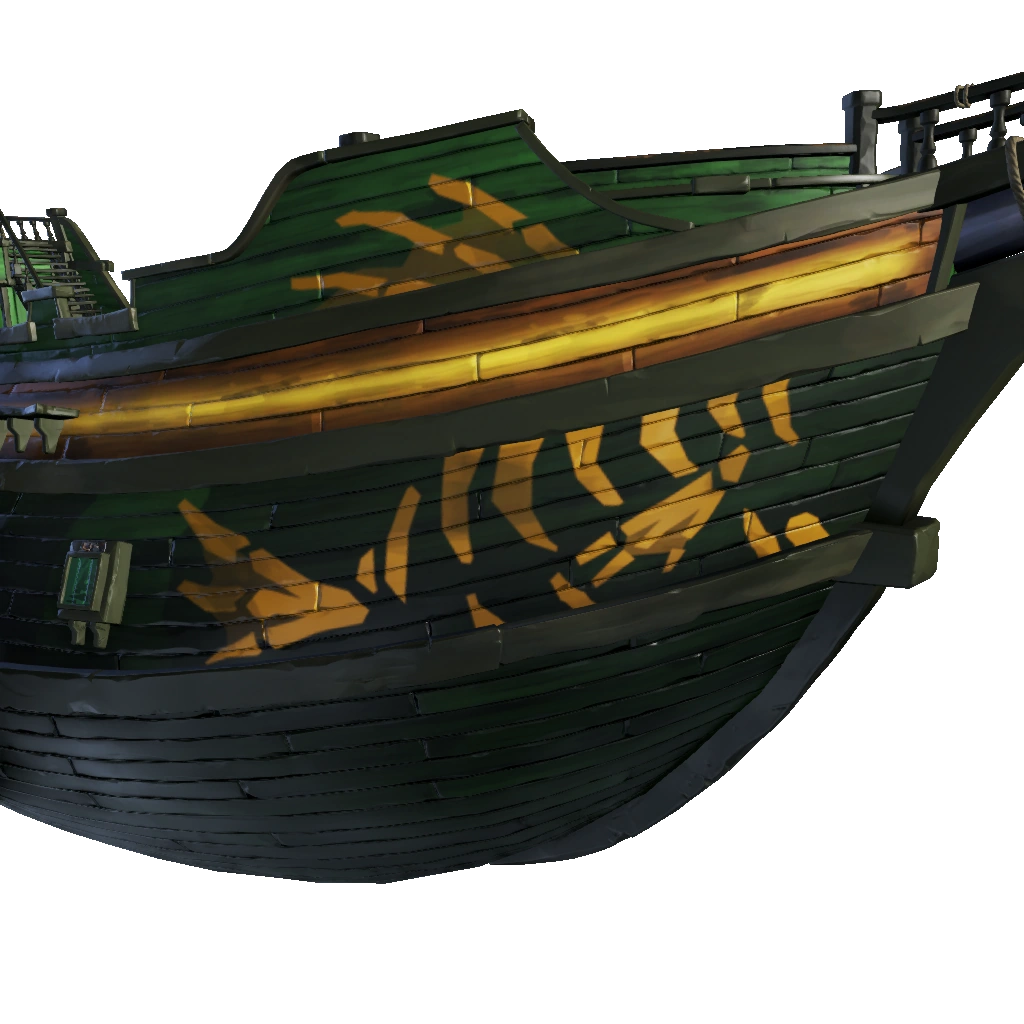 Prehistoric Plunderer Hull The Sea of Thieves Wiki