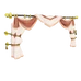 Aristocrat Captain's Curtains