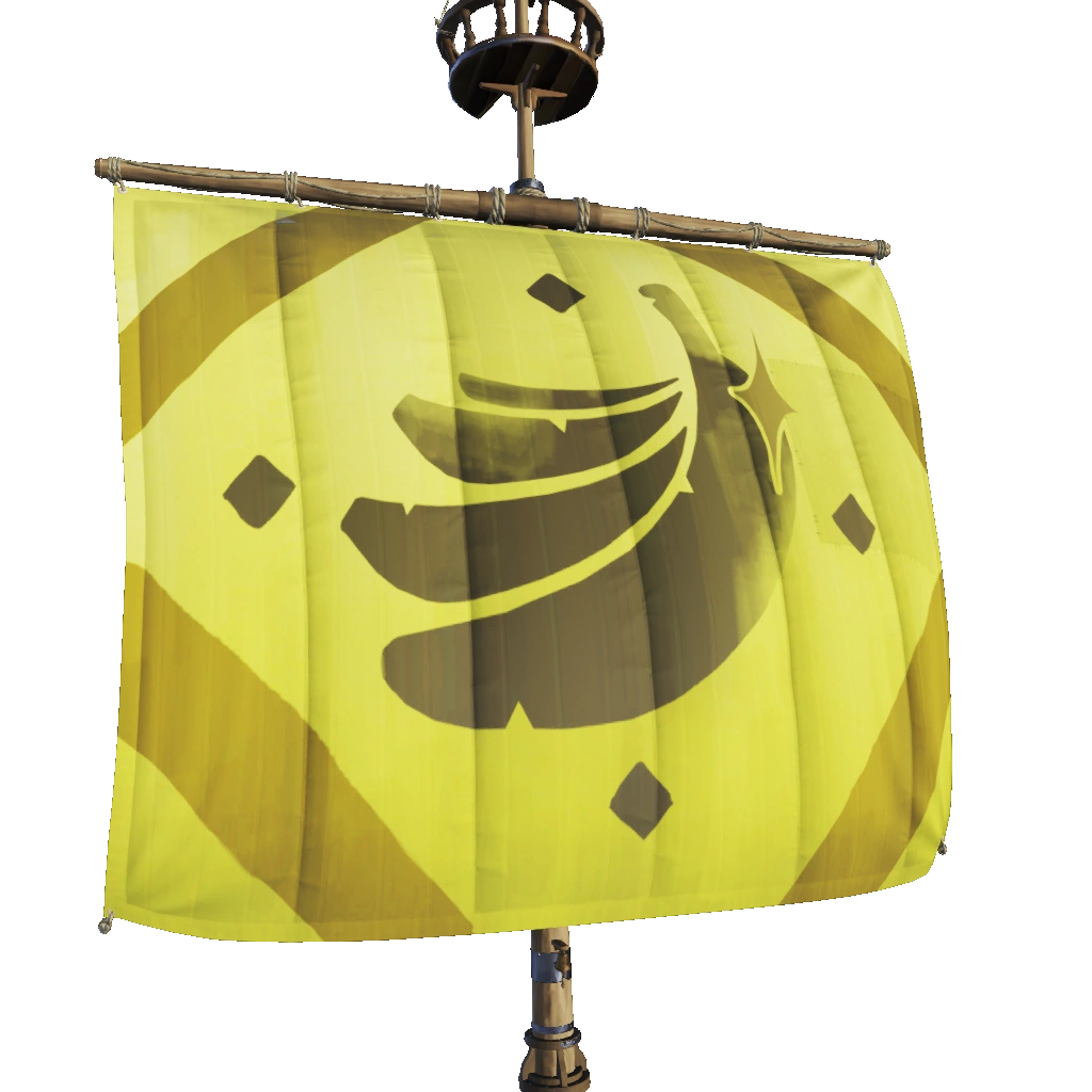 Golden Banana Sails The Sea of Thieves Wiki