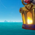 The Lantern in hand.