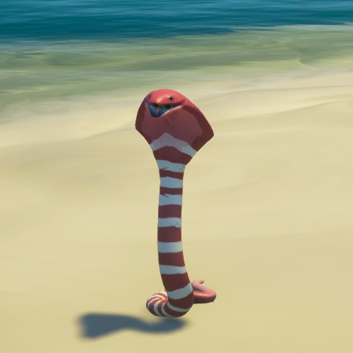 Red Striped Snake  The Sea of Thieves Wiki