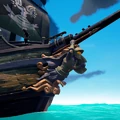 The Spartan Figurehead on a Galleon.