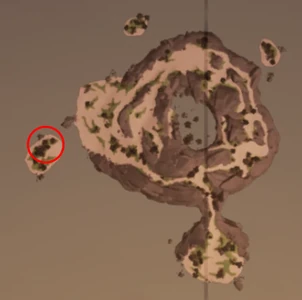 Grave on the Lonely Isle on the map