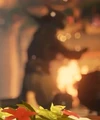 Belle in the background of the Sea of Thieves Festival of Giving 2021 Twitch Stream.
