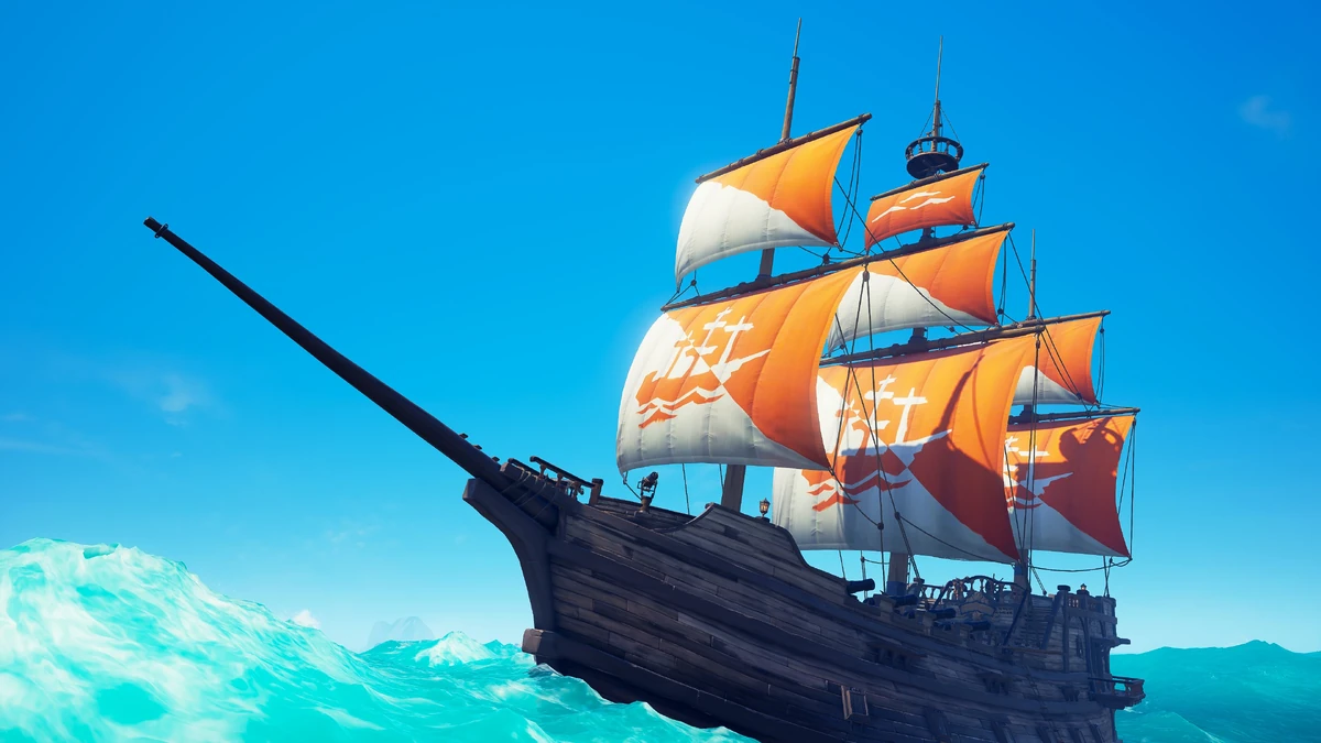 Legacy of Golden Sands Sails The Sea of Thieves Wiki