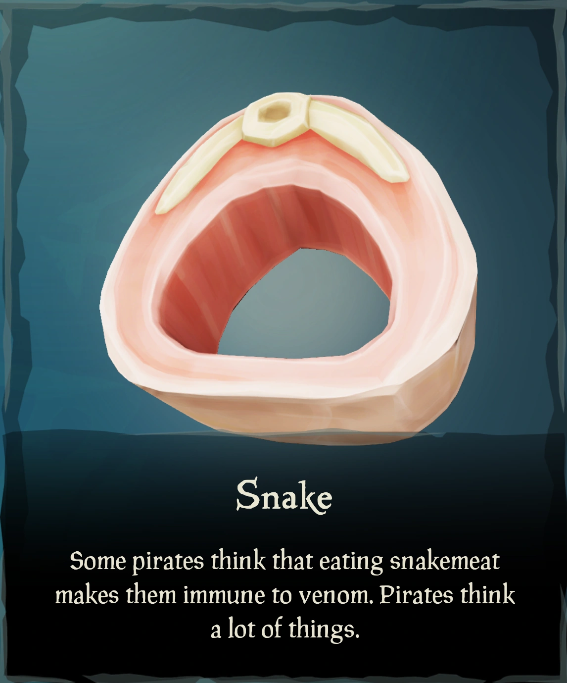 Snake (meat) The Sea of Thieves Wiki