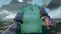 The note given by Belle for hunting the Crested Queen.