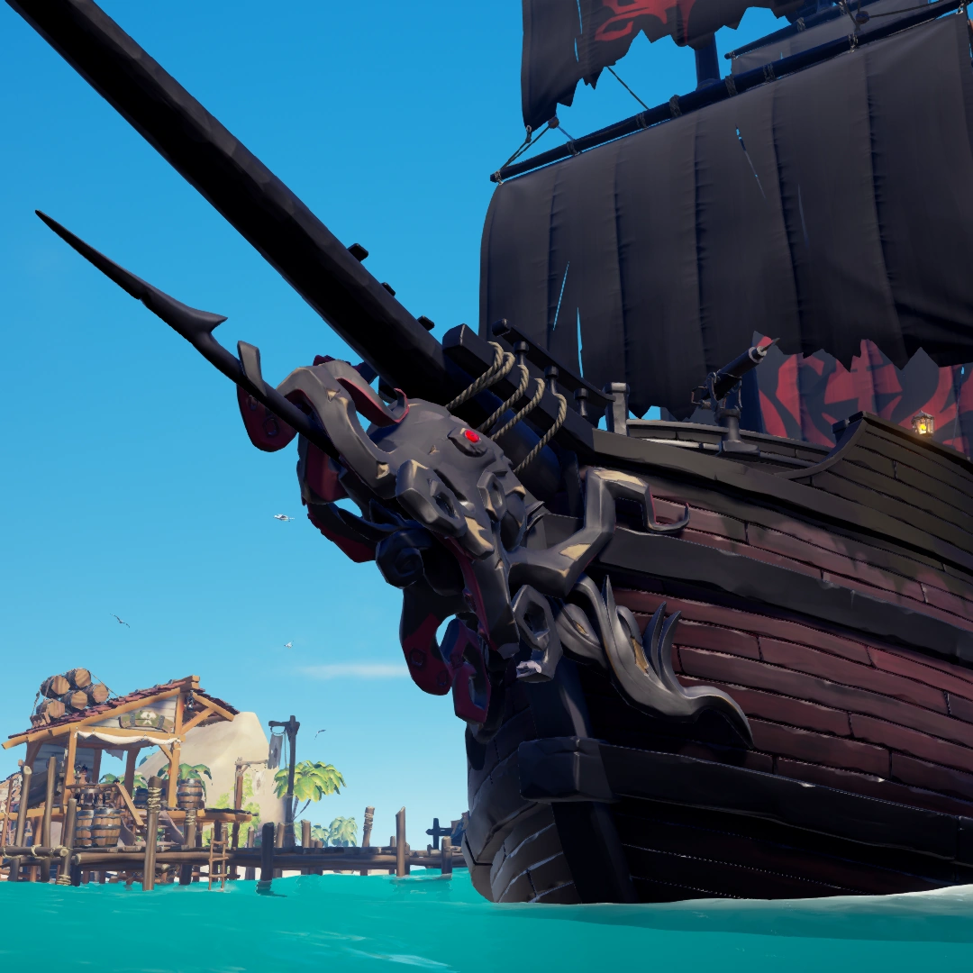 Inky Kraken Figurehead The Sea of Thieves Wiki