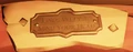 Plaque dedicated to user LindsayElyse.