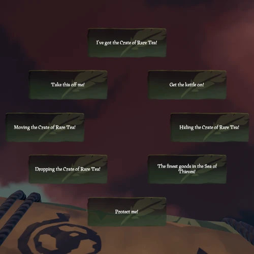 Crate of Rare Tea The Sea of Thieves Wiki