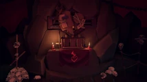 The Altar contains a Block and Lever Puzzle, which unlocks the Heart shaped contraption.