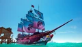 Ruby Splashtail Sails | The Sea of Thieves Wiki