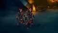 Two Ashen Skeleton Captains