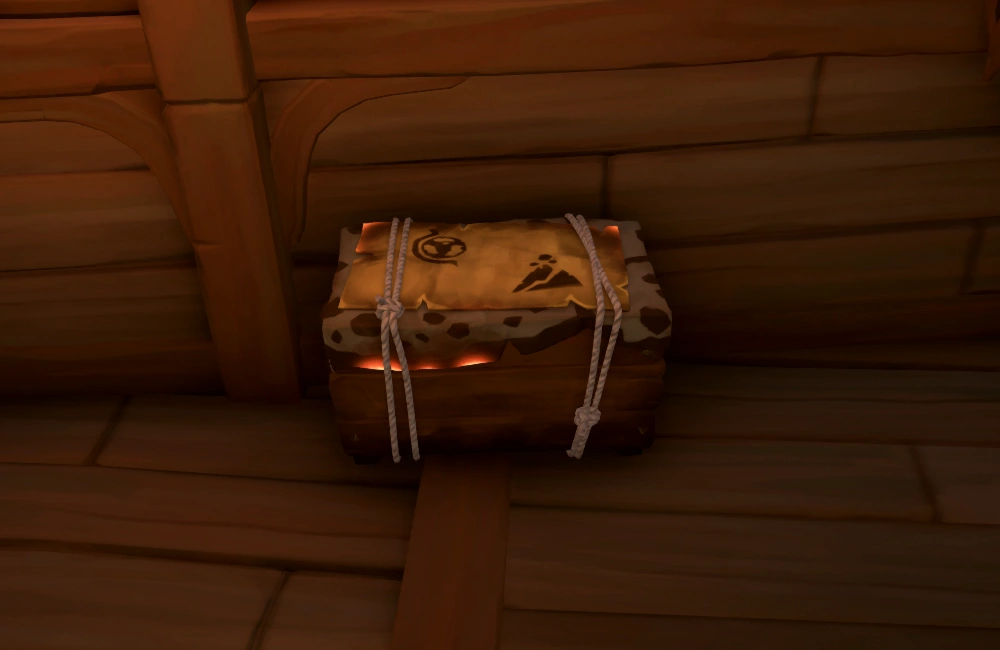 Crate of Volcanic Stone The Sea of Thieves Wiki