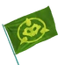 Fightin' Frogs Flag