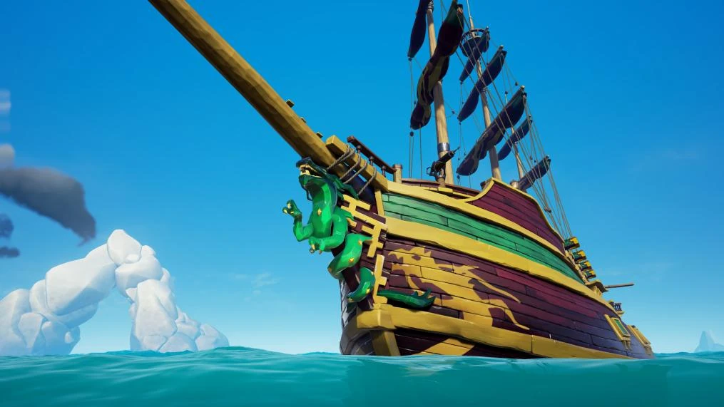 Eastern Winds Jade Figurehead The Sea of Thieves Wiki