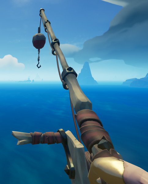 Frostbite Fishing Rod  The Sea of Thieves Wiki