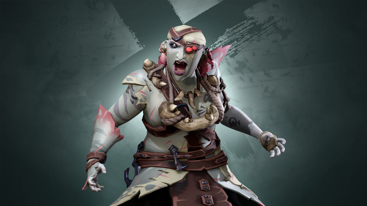 Shrouded Ghost Hunter Costume (White-Skinned) | The Sea of Thieves Wiki