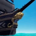 The Figurehead on a Galleon.