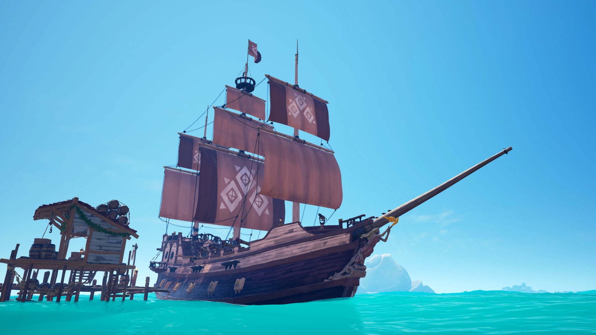 Рэтбоун sea of thieves. Галеон корабль sea of thieves. Sea of thieves 4к. Those seas. Sea of thieves галеон скелетов.
