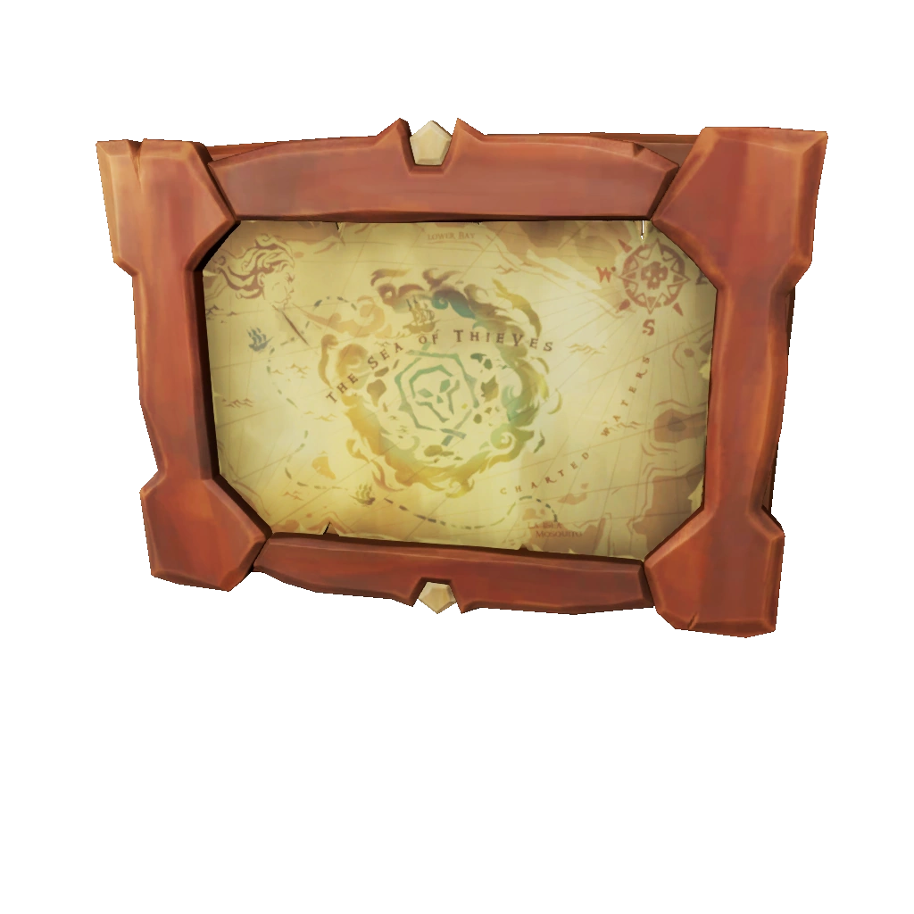 Map to the Sea of Thieves The Sea of Thieves Wiki
