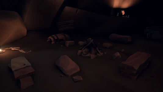 Campfire in the Cave