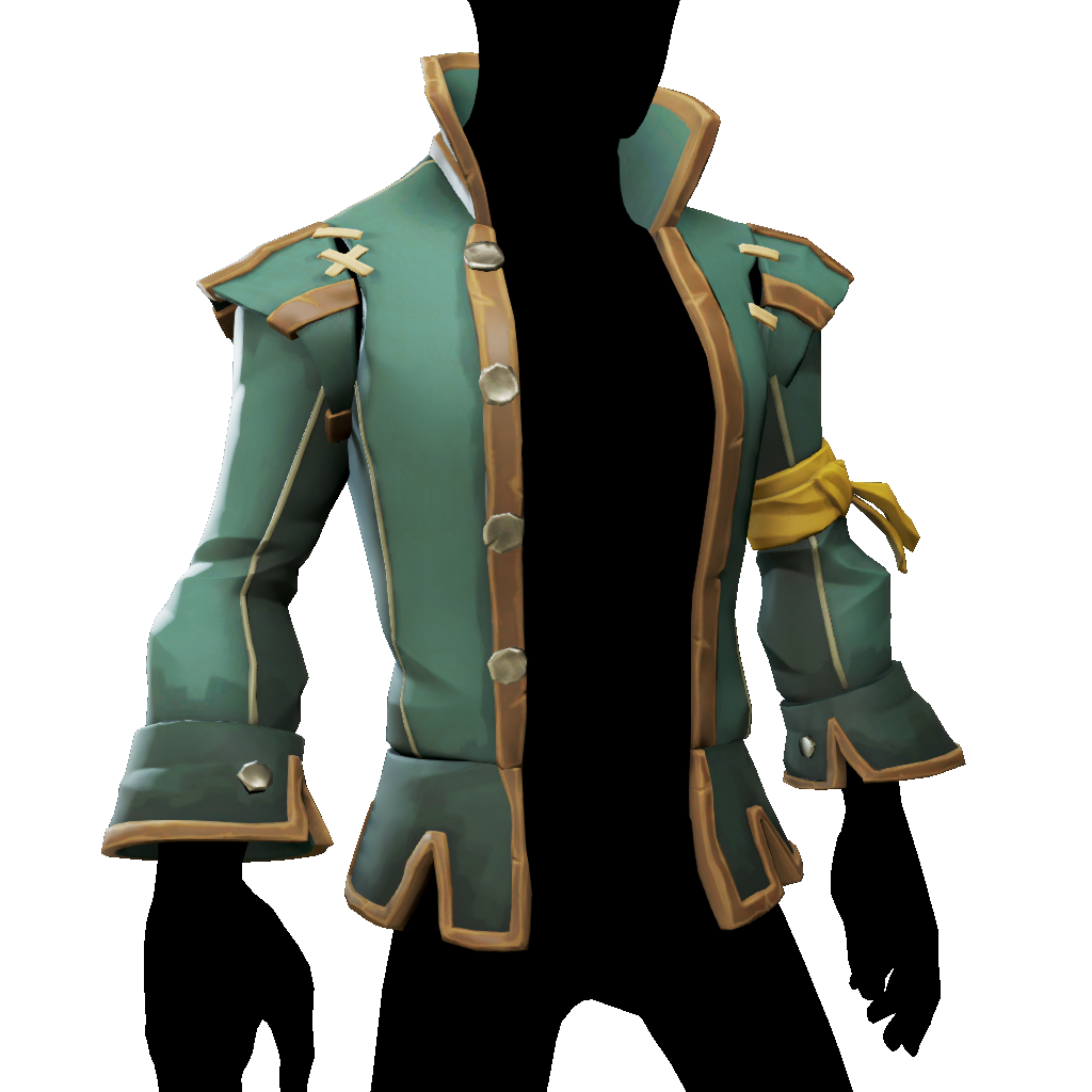 Olive Majestic Sovereign Jacket | The Sea of Thieves Wiki