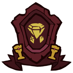 Precious Gems Gold Seeker Ship's Banner