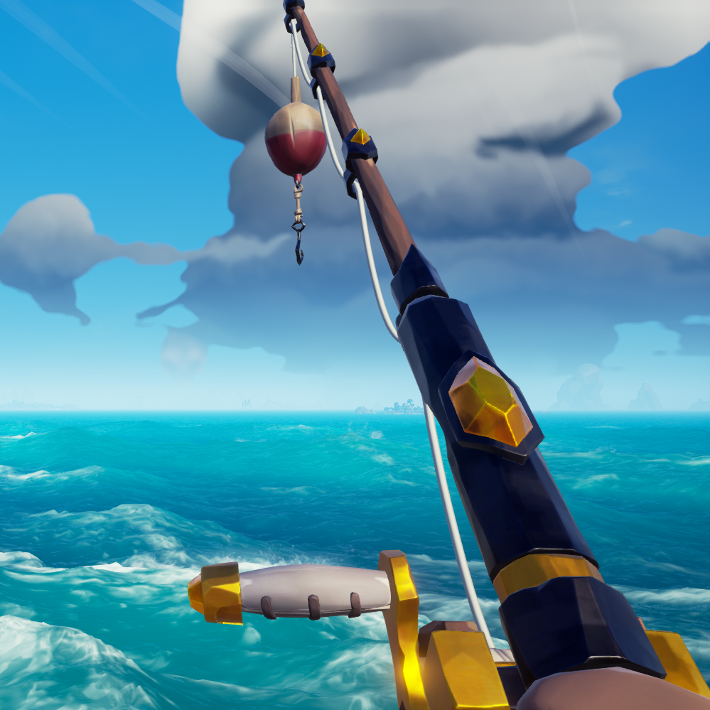 Sovereign Fishing Rod  The Sea of Thieves Wiki
