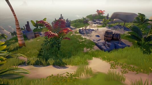 Hilltop Settlement on the Large Island