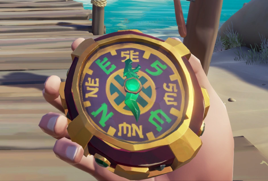 Eastern Winds Jade Compass The Sea of Thieves Wiki