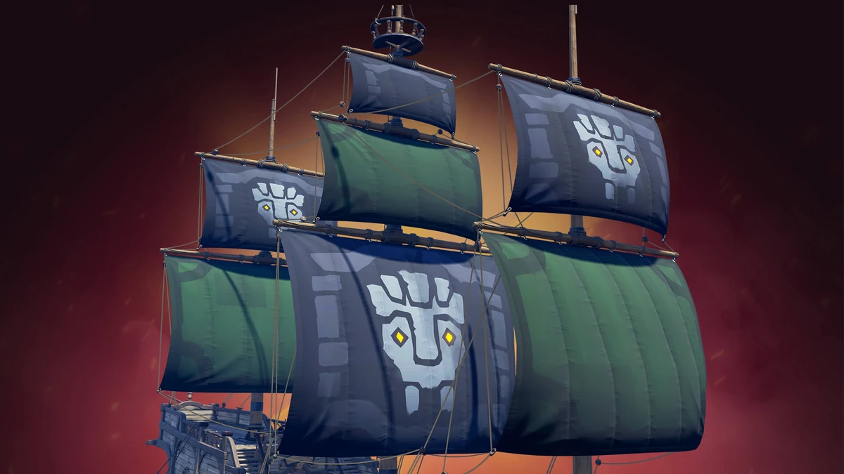 Ancient Vault Sails The Sea of Thieves Wiki