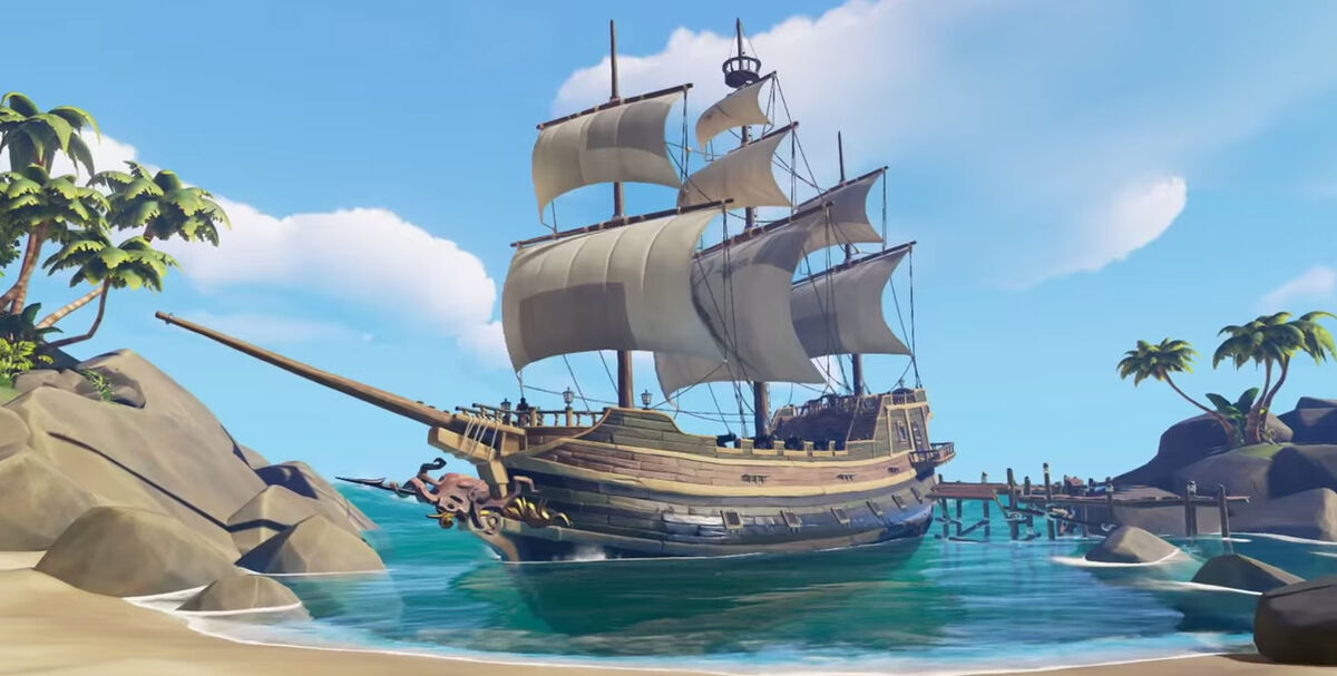 THE MAN O' WAR // SEA OF THIEVES - The new ship, that everyone