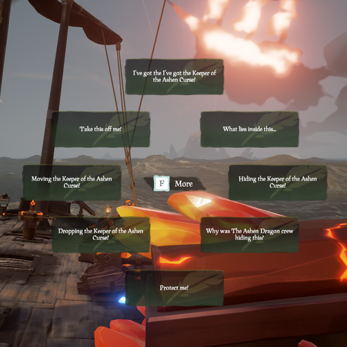 Keeper of the Ashen Curse The Sea of Thieves Wiki