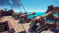 The Cannons on a Galleon.