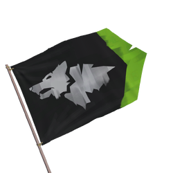 Night Wulf Flag